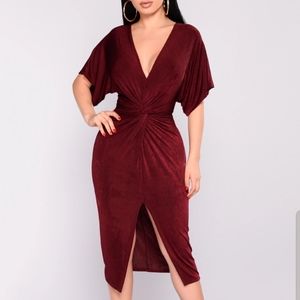 Fashion Nova Full Grown Knot Dress